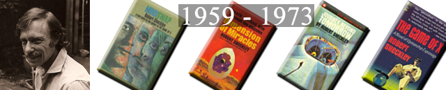 1959 to 197Sheckley Books from 3